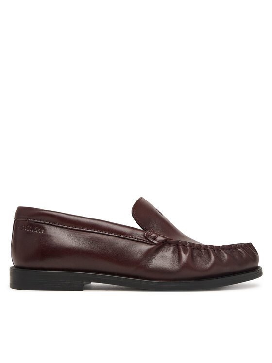 Calvin Klein Mokasyny Calvin Klein Round Essential Loafer Lth HW0HW03195 Brązowy