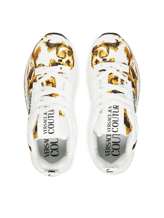 Versace Jeans Couture Снікерcи Versace Jeans Couture Fondo Dynamic 79VA3SAA ZSC97 Білий