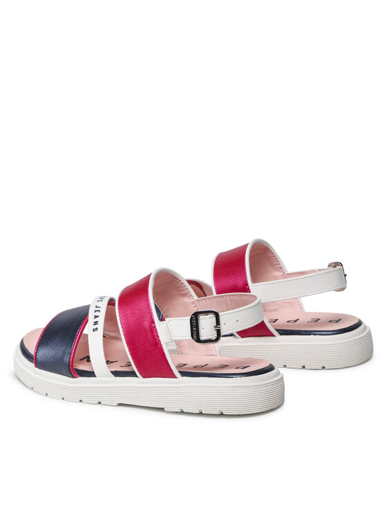 Pepe Jeans Босоніжки Pepe Jeans Wendy Logo PGS90183 Рожевий
