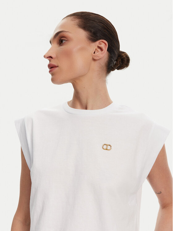 TWINSET TWINSET Футболка 251TT2043 Білий Regular Fit