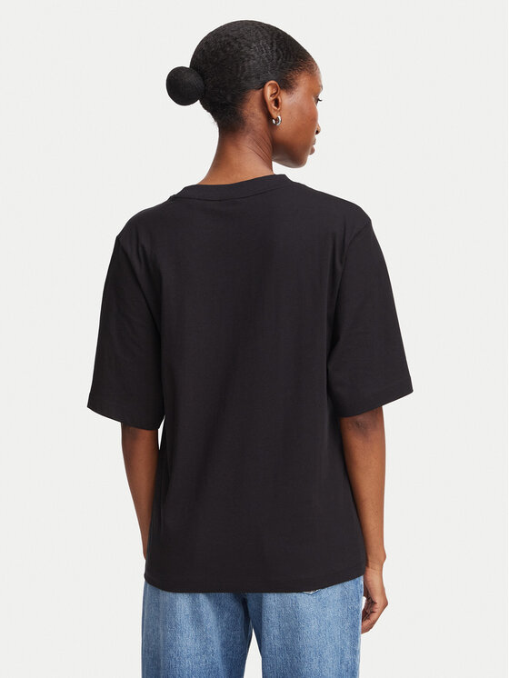 BOSS BOSS Camiseta Enis 50523256 Negro Regular Fit