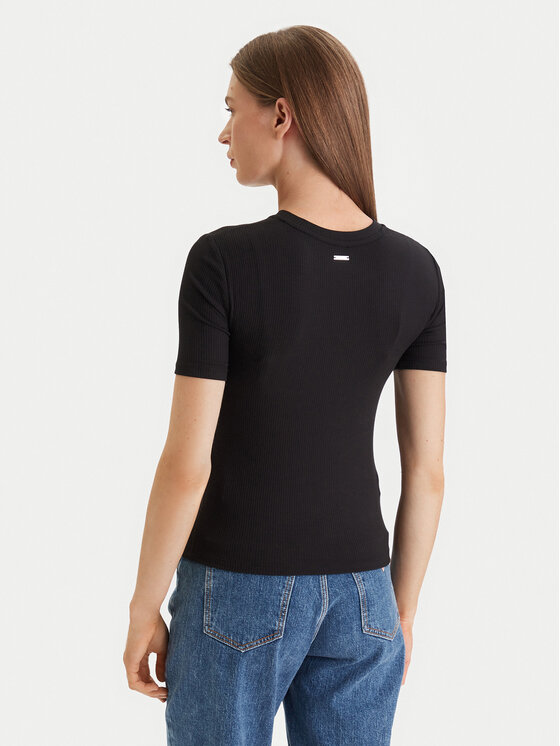 Calvin Klein Calvin Klein Camiseta LV044D246G Negro Slim Fit
