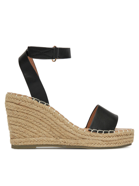 DeeZee Espadrilky DeeZee JSZ2022-06 Černá