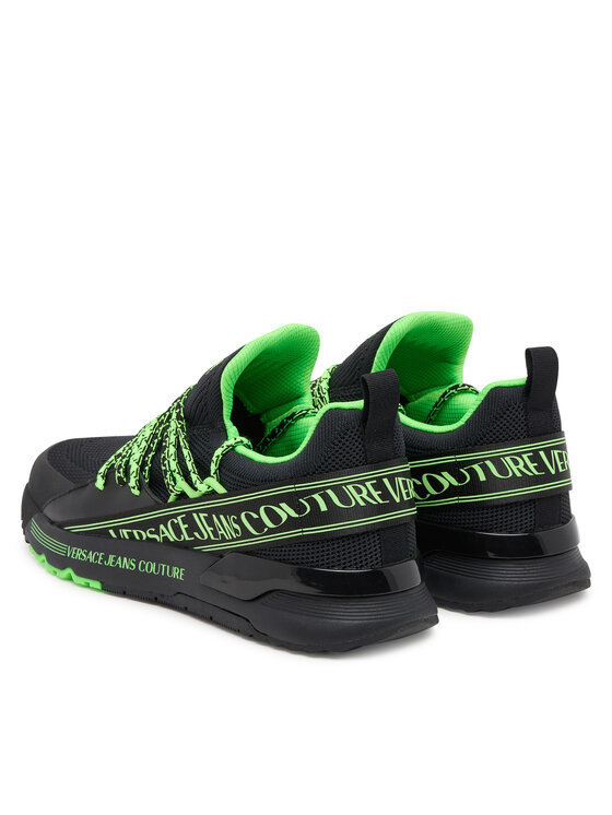Versace Jeans Couture Снікерcи Versace Jeans Couture 79YA3SA3 Чорний