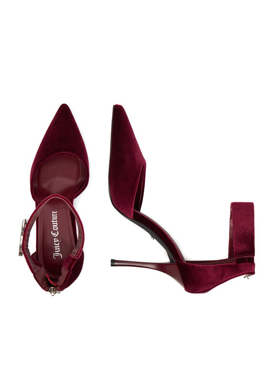 Juicy Couture Magassarkú Juicy Couture EO-S4S96733-01B Bordó
