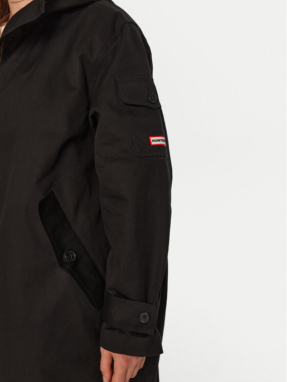 Hunter Hunter Куртка парка Hanley HARW0015242 Чорний Regular Fit