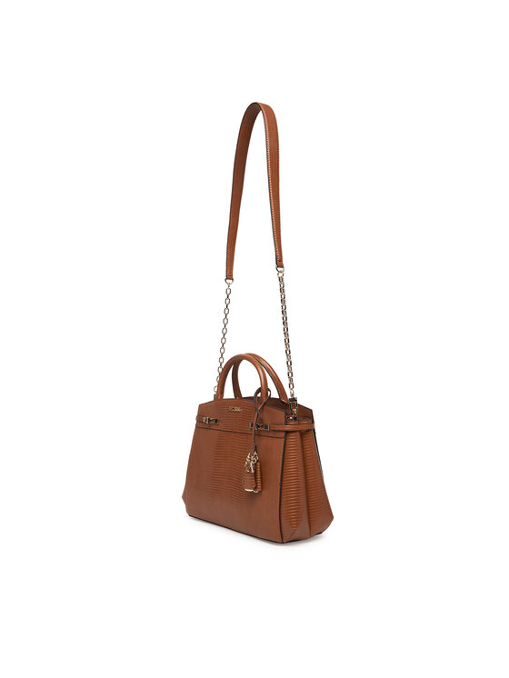 Guess Ročna torba Guess Melinda HWKL99 33060 Rjava