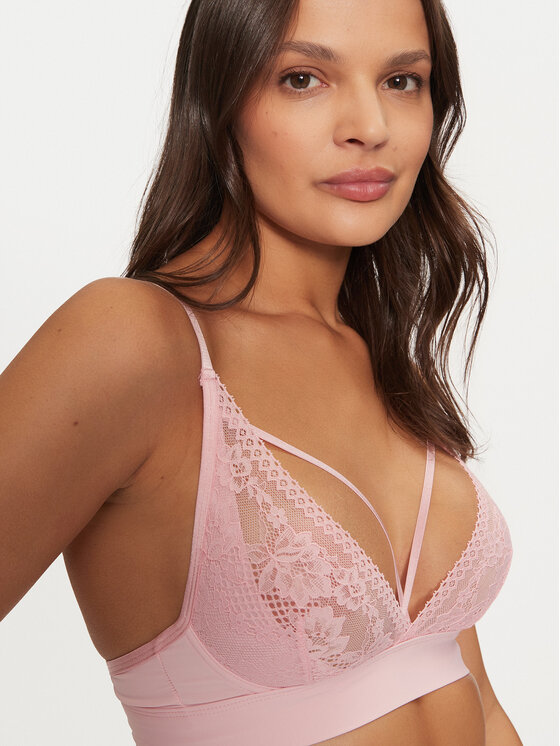 Hunkemöller Hunkemöller Σουτιέν Bralette Remi 300126 Ροζ
