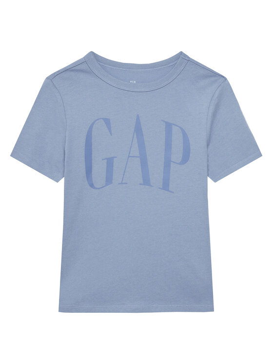 Gap Gap Camiseta 708411-03 Celeste Regular Fit