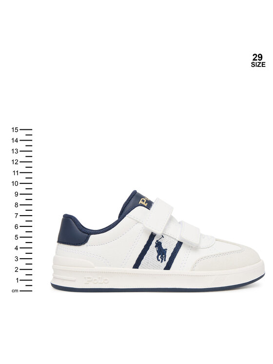 Polo Ralph Lauren Sneakersy Polo Ralph Lauren Heritage Court III T-Toe Ez RL03359102 Biela