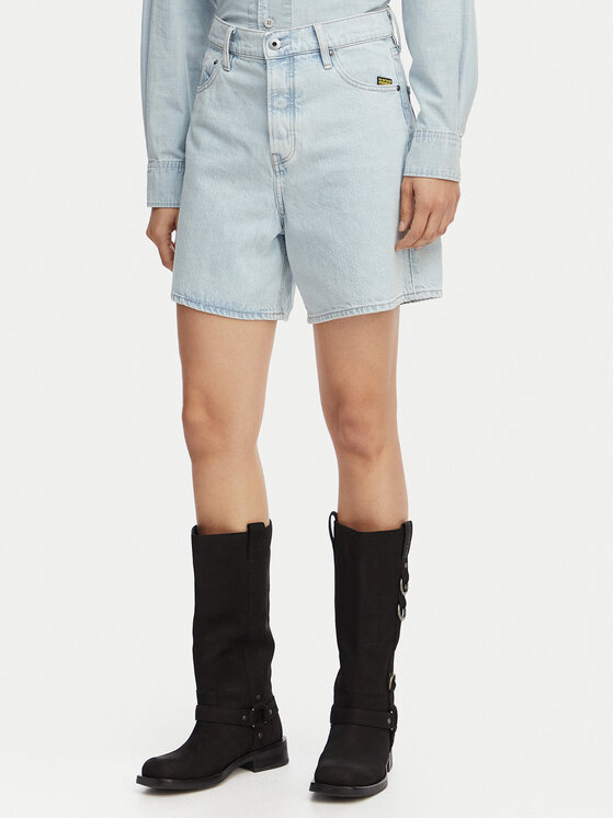 G-STAR G-Star Raw Pantaloncini di jeans Jett D28386-E352 Azzurro chiaro Regular Fit