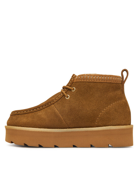 Clarks Боти Clarks MeareWalla Mid 26328489 Кафяв