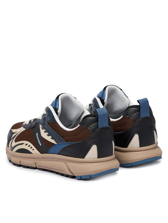 Tommy Hilfiger Superge Tommy Hilfiger Outdoor Sneaker Tech Mix FM0FM05843 Rjava