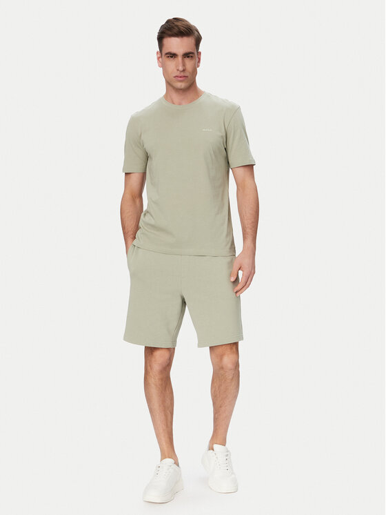 HUGO HUGO Camiseta Dero222 50466158 Verde claro Regular Fit