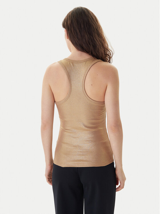 KARL LAGERFELD KARL LAGERFELD Top B1W17087 Oro Slim Fit