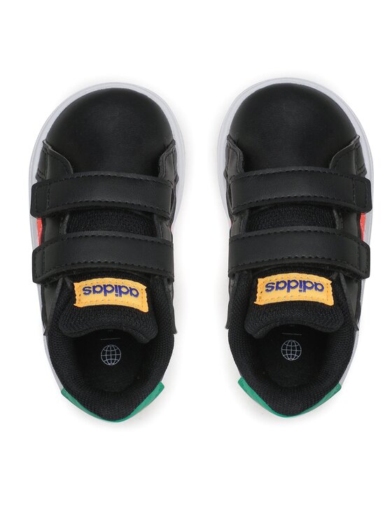 adidas Сникърси adidas Grand Court Lifestyle Hook and Loop Shoes HP8918 Черен