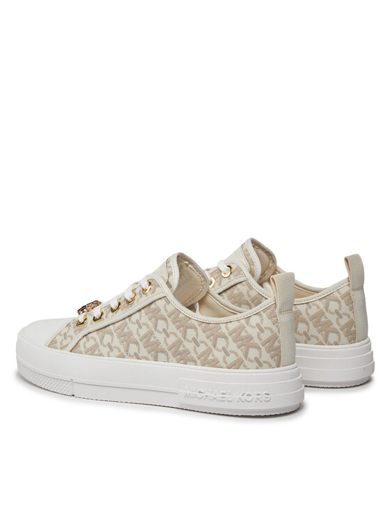 MICHAEL Michael Kors Sneakers MICHAEL Michael Kors Evy Lace Up 43H3EYFS1B Μπεζ