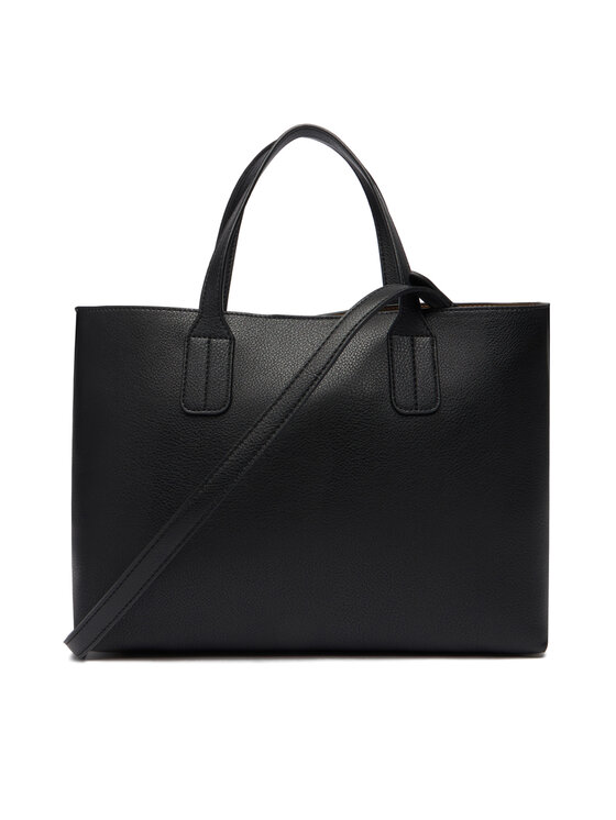 Tommy Hilfiger Bolso Tommy Hilfiger Th Icon Mini Tote AW0AW18233 Negro