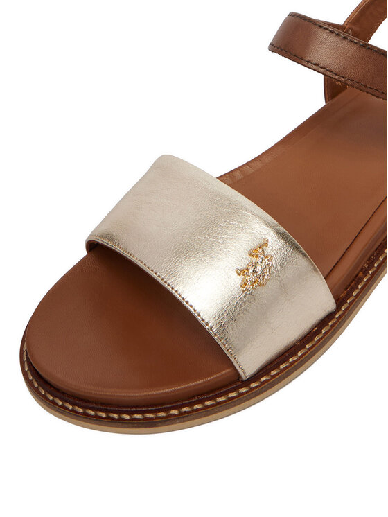 U.S. Polo Assn. Босоніжки U.S. Polo Assn. EO-ADELI001W/6L1 Золотий