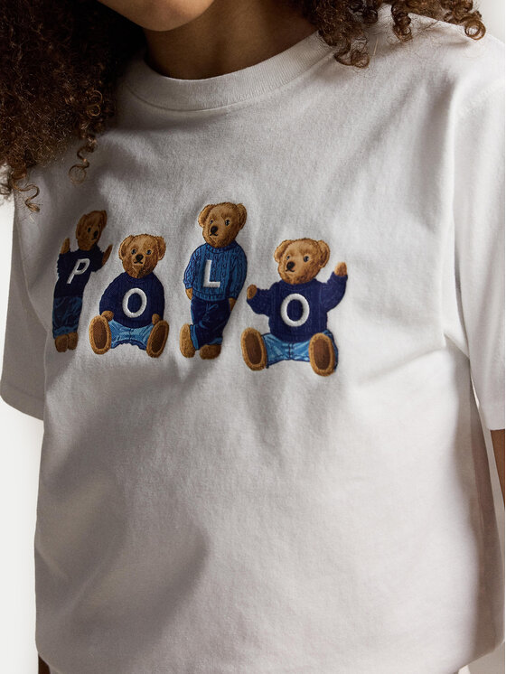 Polo Ralph Lauren Polo Ralph Lauren Camiseta 313A11851001 Blanco Regular Fit
