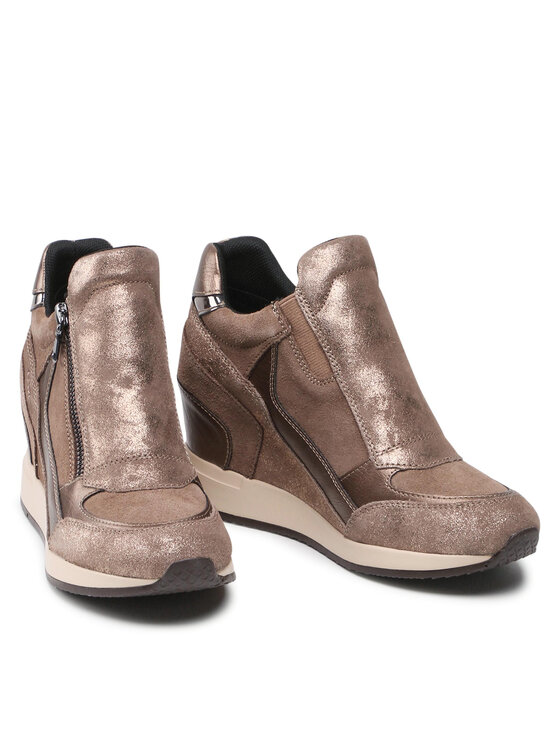 Geox Sneakersy Geox D Nydame A D620QA 022VI C5005 Béžová