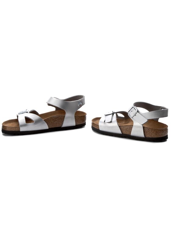 Birkenstock Sandály Birkenstock Rio Kids 0731483 Stříbrná