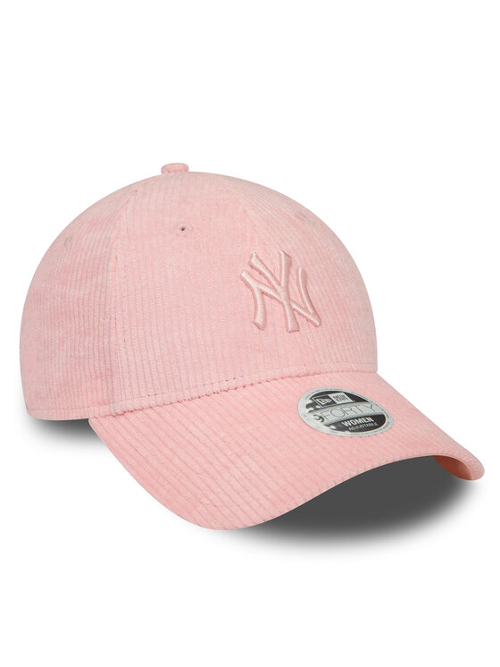New Era Czapka z daszkiem New Era Wmns Summer Cord 940 Nyy 60435001 Różowy