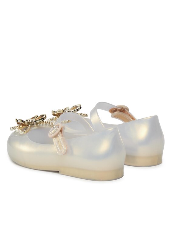 Melissa Baleríny Melissa Mini Melissa Sweet Love Fly Bb 35717 Zlatá