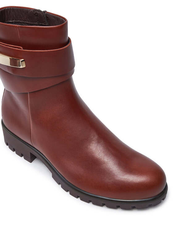 ECCO Polokozačky ECCO Modtray W 49019301053 Hnědá