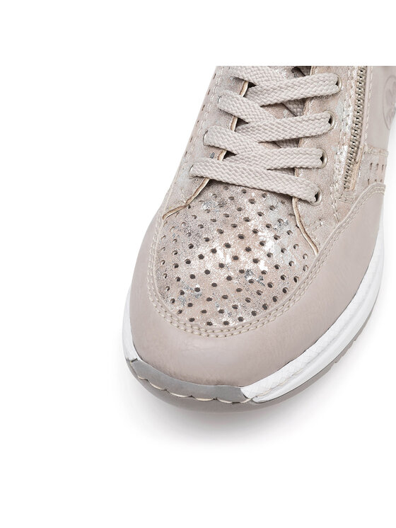 Rieker Sneakers Rieker N4327-80 Argintiu