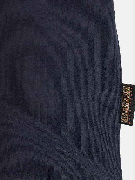 Napapijri Napapijri Футболка Chamois NP0A4HYL S Cиній Regular Fit