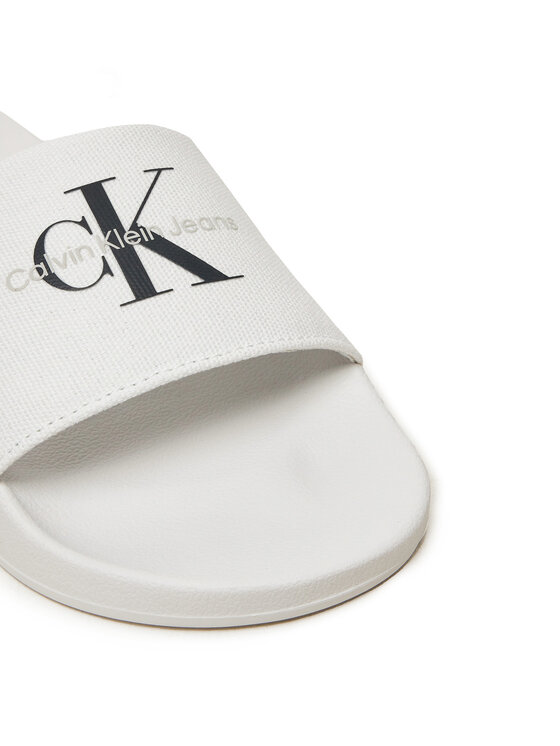 Calvin Klein Jeans Nazouváky Calvin Klein Jeans YW0YW01835 Bílá
