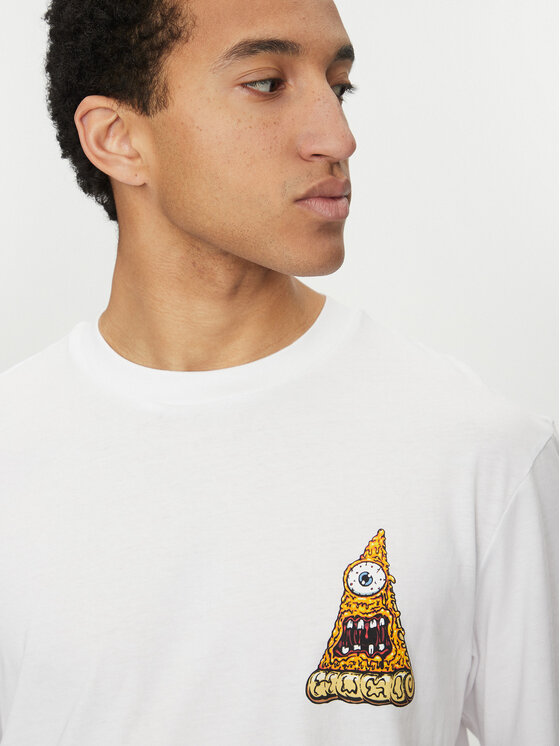 HUGO HUGO T-shirt Nizzerio 50533390 Bijela Regular Fit