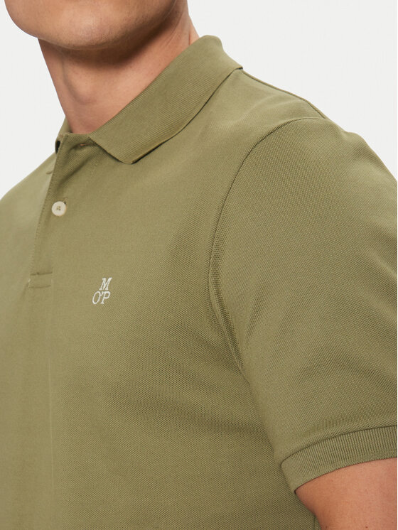 Marc O'Polo Marc O'Polo Polo B21223053092 Kaki Regular Fit