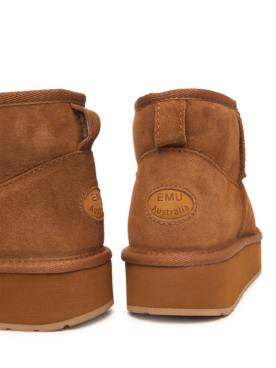 EMU Australia Śniegowce EMU Australia Stinger Micro Flatform 2.0 W13296 Brązowy