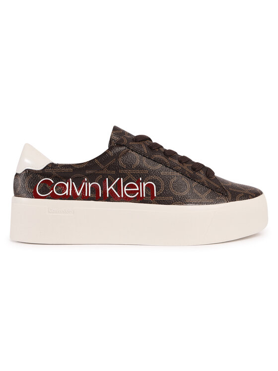 Calvin Klein Superge Calvin Klein Janika B4E6289 Rjava