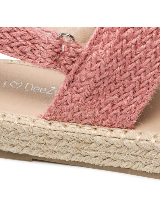 DeeZee Espadrilky DeeZee CSS20378-02 Růžová