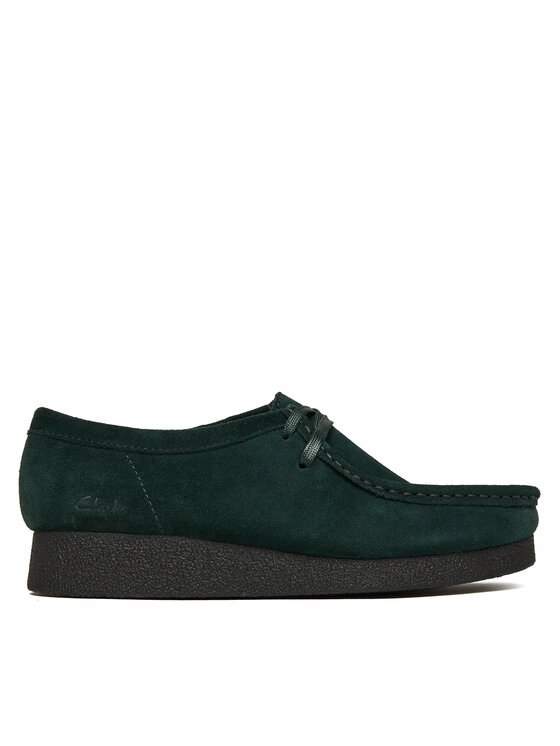 Clarks Обувки Clarks WallabeeEVOSh 26184613 Зелен