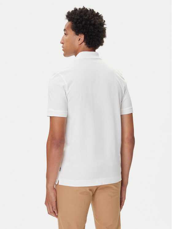 BOSS BOSS Polo H-Paras 65 50543880 Blanco Regular Fit
