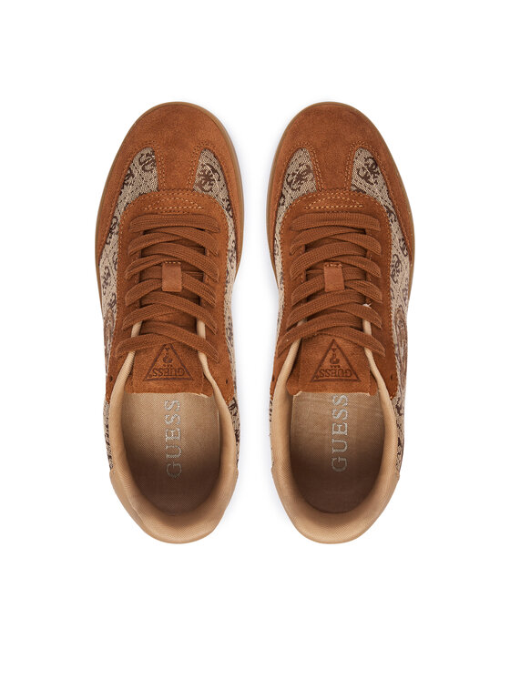 Guess Снікерcи Guess FLTJAC LEA12 Коричневий