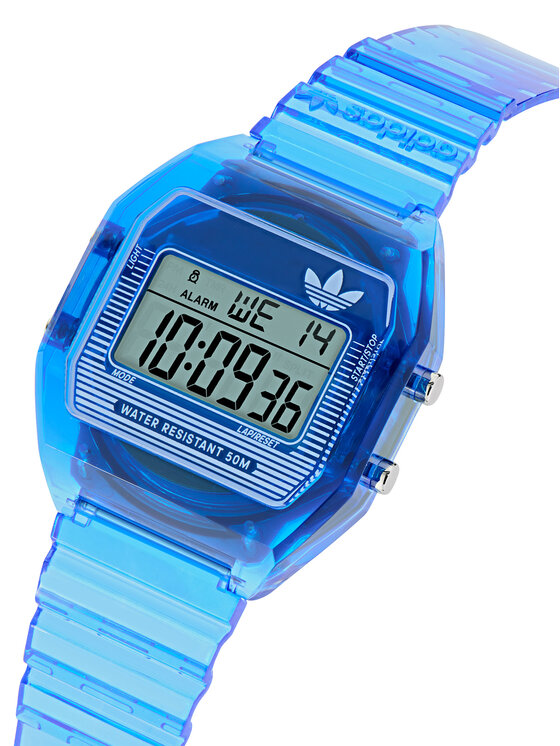 adidas Sat adidas AO Street Digital Two Crystal AOST25537 Plava
