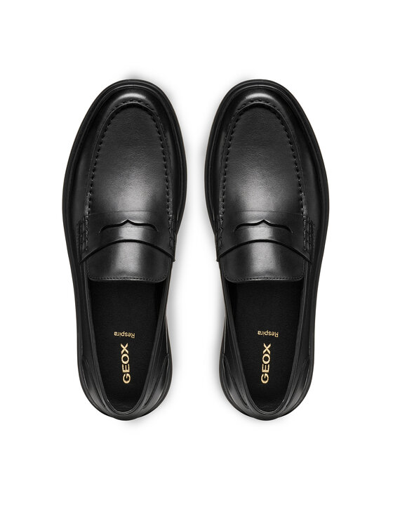 Geox Mokasíny Geox U Massimiano U66H9A 00043 C9999 Černá