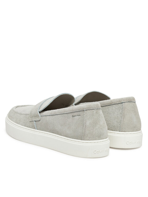 Calvin Klein Mokasíny Calvin Klein Moccasin Sue Unlined HM0HM01819 Sivá