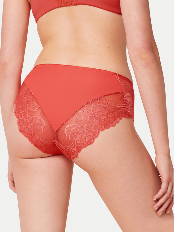 Triumph Triumph Klasične spodnje hlačke z visokim pasom Wild Peony Florale 10209626 Roza