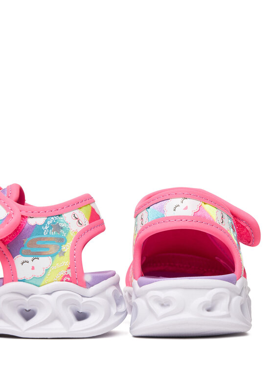 Skechers Босоніжки Skechers Heart Lights Sandals-Cutie Clouds 302977N/HPMT Рожевий