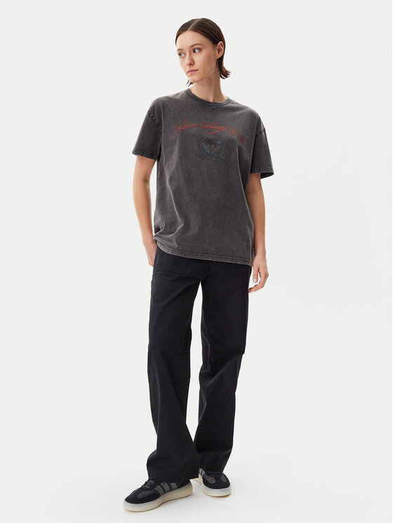 Vans Vans T-shirt Palm Impresa VN000MCM Crna Regular Fit