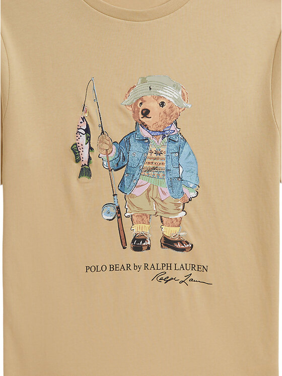 Polo Ralph Lauren Polo Ralph Lauren Camiseta 323B20172001 Beis Regular Fit
