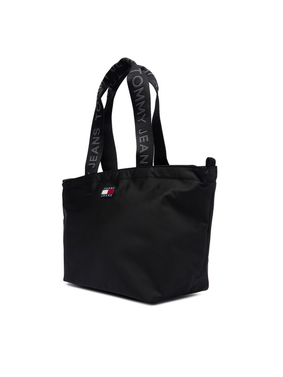 Tommy Jeans Táska Tommy Jeans Tjw Ess Daily Mini Tote AW0AW17890 Fekete