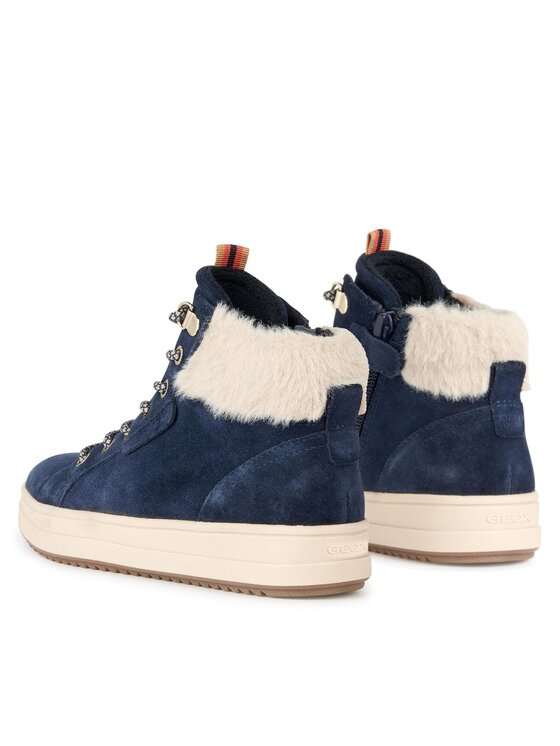 Geox Ghete Geox J Rebecca Girl Wpf J26CVA 00022 C4021 S Bleumarin