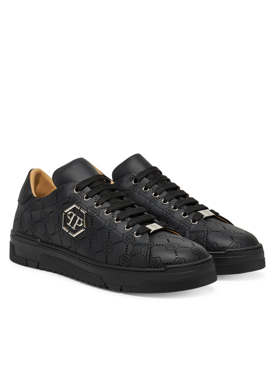 PHILIPP PLEIN Снікерcи PHILIPP PLEIN PAES USC0770 Чорний